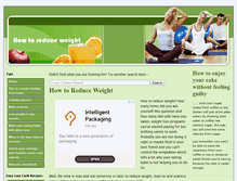 Tablet Screenshot of howtoreduceweight.com